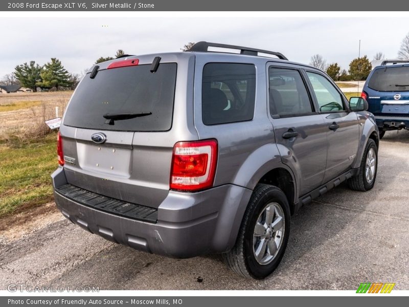 Silver Metallic / Stone 2008 Ford Escape XLT V6