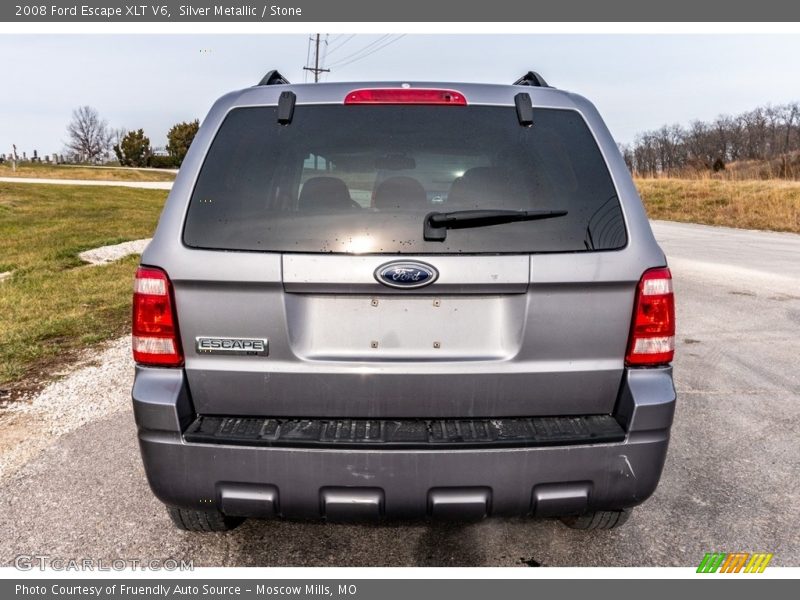Silver Metallic / Stone 2008 Ford Escape XLT V6