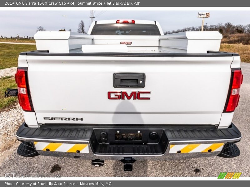 Summit White / Jet Black/Dark Ash 2014 GMC Sierra 1500 Crew Cab 4x4