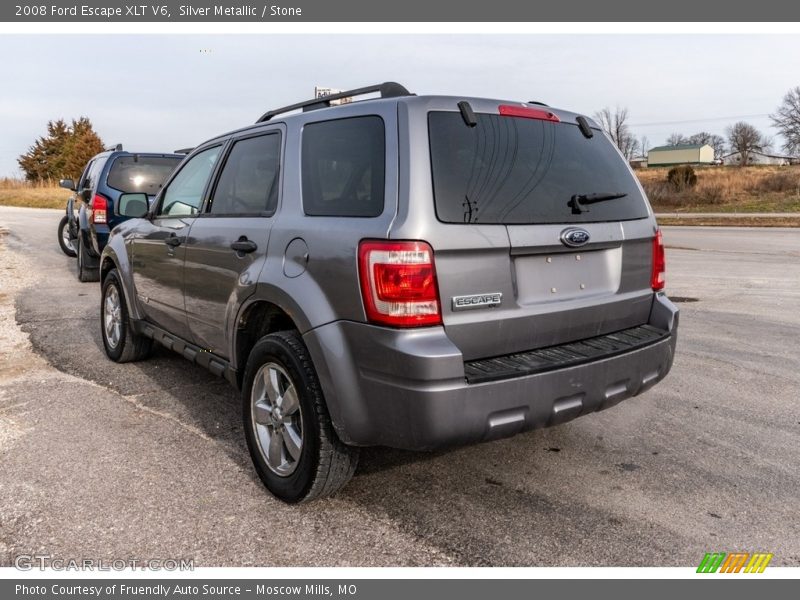Silver Metallic / Stone 2008 Ford Escape XLT V6