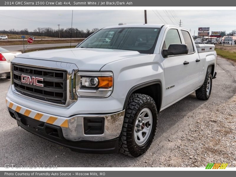 Summit White / Jet Black/Dark Ash 2014 GMC Sierra 1500 Crew Cab 4x4