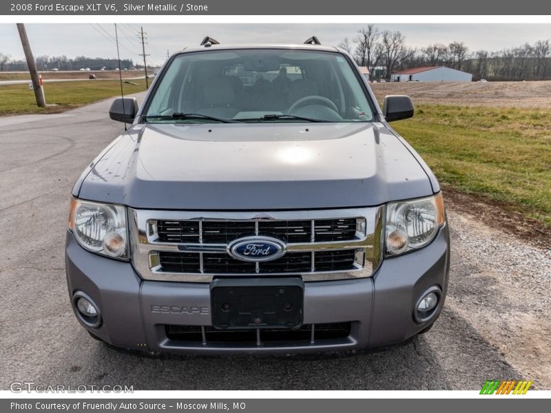 Silver Metallic / Stone 2008 Ford Escape XLT V6
