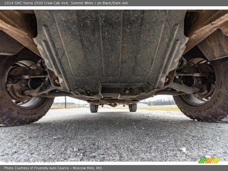 Summit White / Jet Black/Dark Ash 2014 GMC Sierra 1500 Crew Cab 4x4