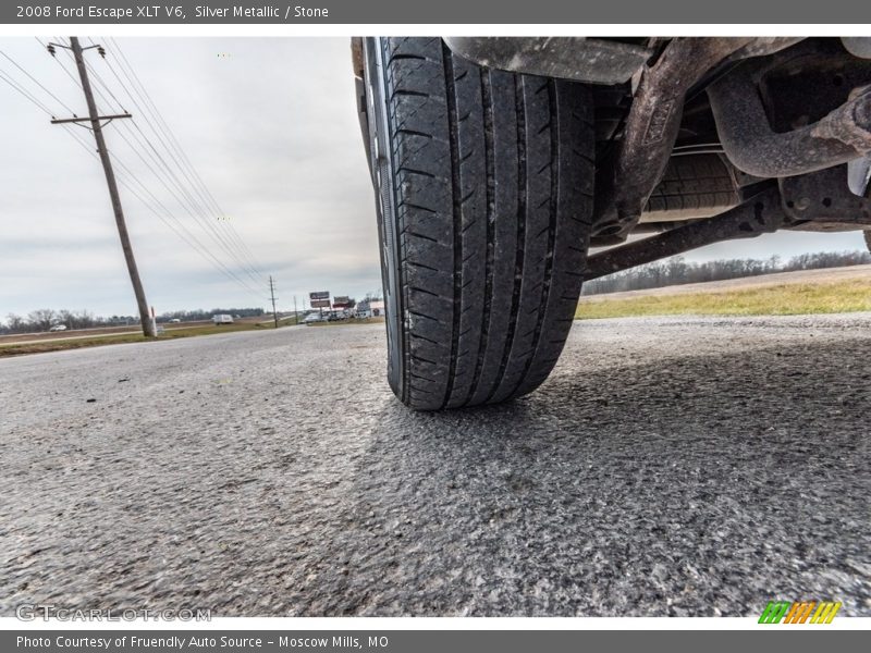 Silver Metallic / Stone 2008 Ford Escape XLT V6