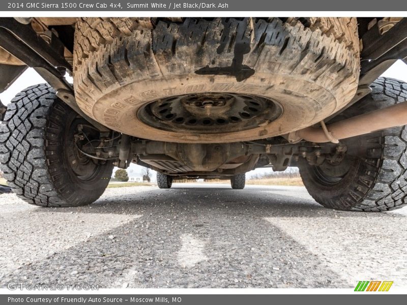 Summit White / Jet Black/Dark Ash 2014 GMC Sierra 1500 Crew Cab 4x4