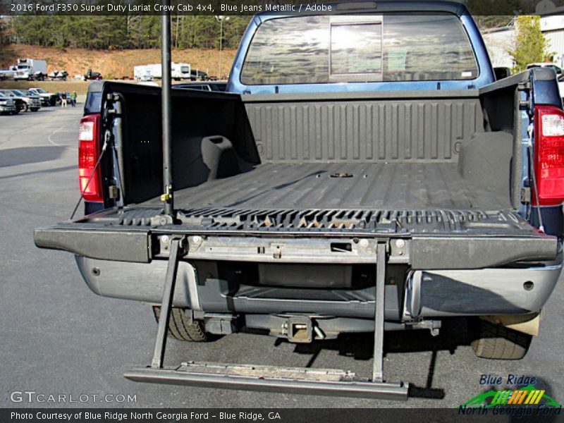 Blue Jeans Metallic / Adobe 2016 Ford F350 Super Duty Lariat Crew Cab 4x4