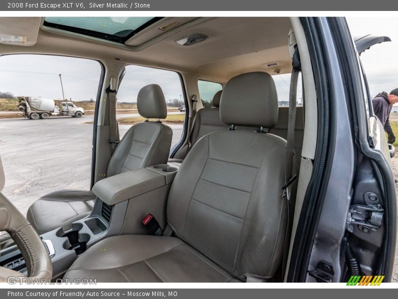 Silver Metallic / Stone 2008 Ford Escape XLT V6