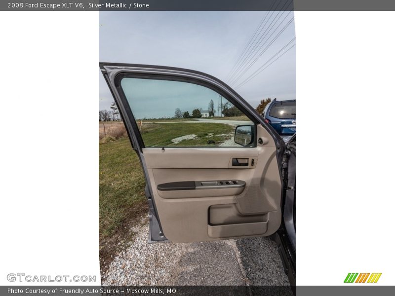 Silver Metallic / Stone 2008 Ford Escape XLT V6