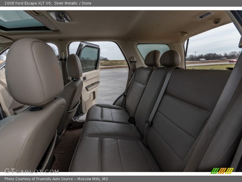 Silver Metallic / Stone 2008 Ford Escape XLT V6