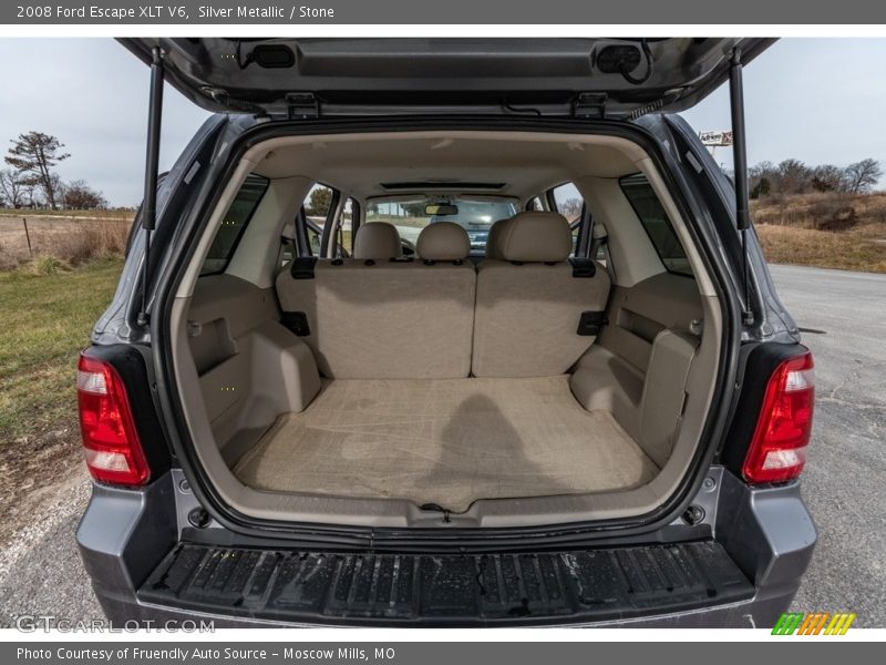 Silver Metallic / Stone 2008 Ford Escape XLT V6