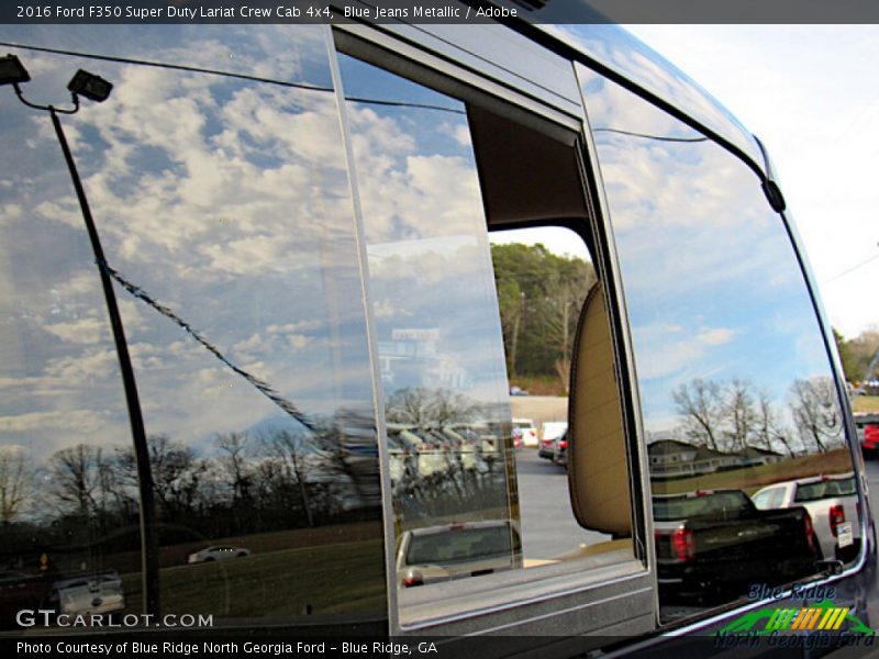 Blue Jeans Metallic / Adobe 2016 Ford F350 Super Duty Lariat Crew Cab 4x4