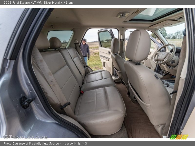 Silver Metallic / Stone 2008 Ford Escape XLT V6