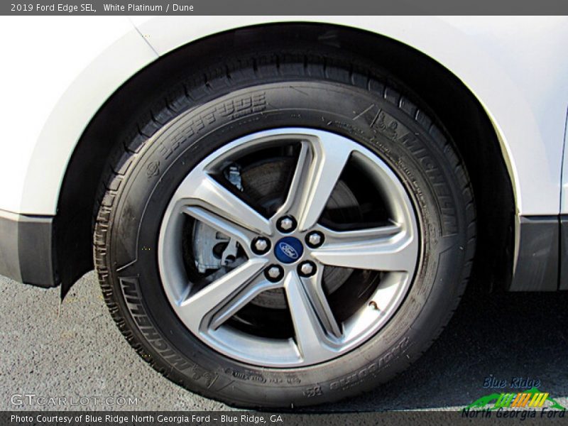 White Platinum / Dune 2019 Ford Edge SEL