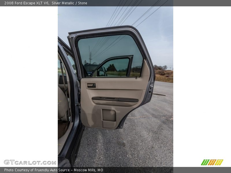 Silver Metallic / Stone 2008 Ford Escape XLT V6