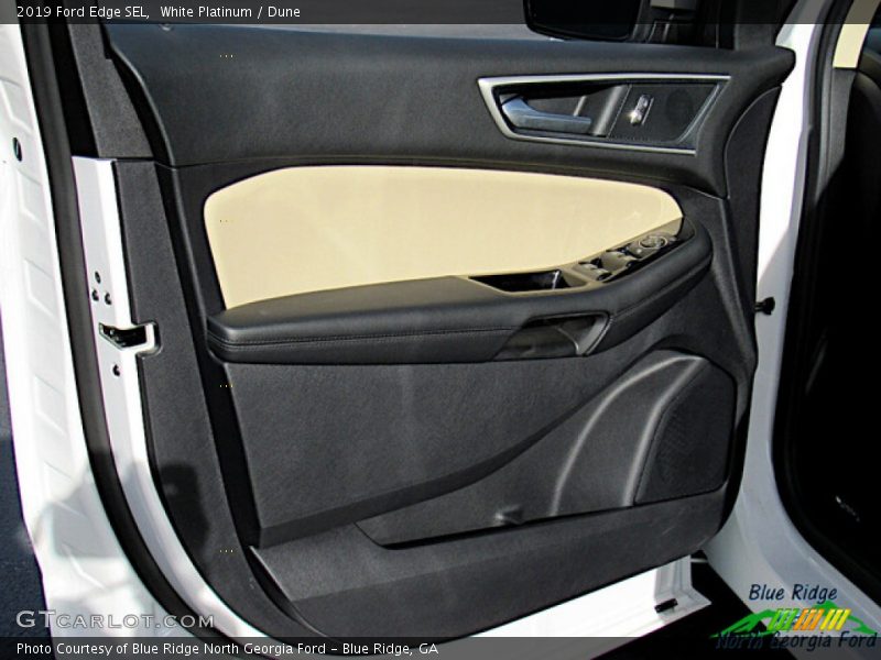 White Platinum / Dune 2019 Ford Edge SEL