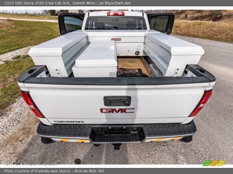 Summit White / Jet Black/Dark Ash 2014 GMC Sierra 1500 Crew Cab 4x4