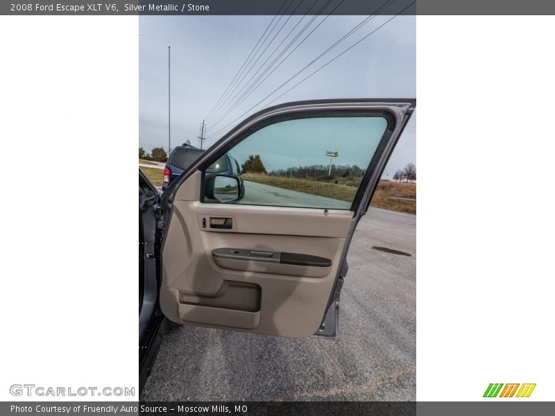 Silver Metallic / Stone 2008 Ford Escape XLT V6