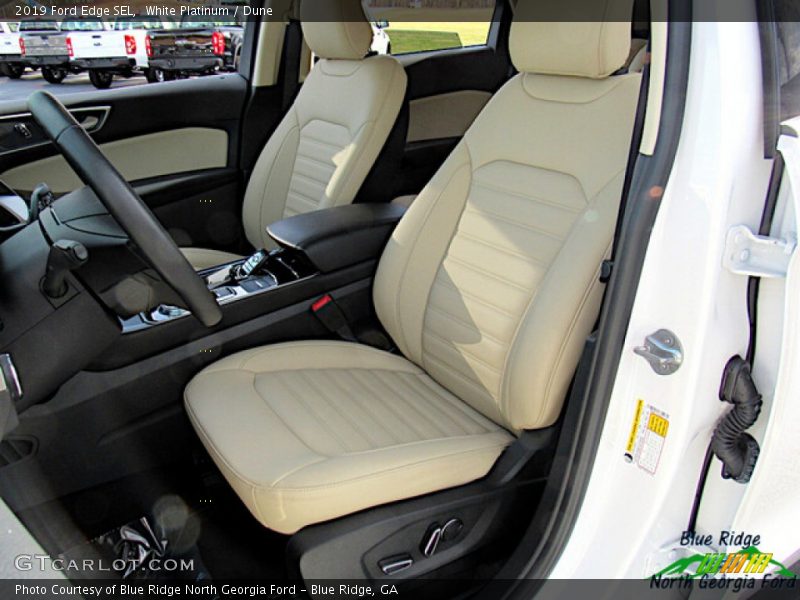 White Platinum / Dune 2019 Ford Edge SEL