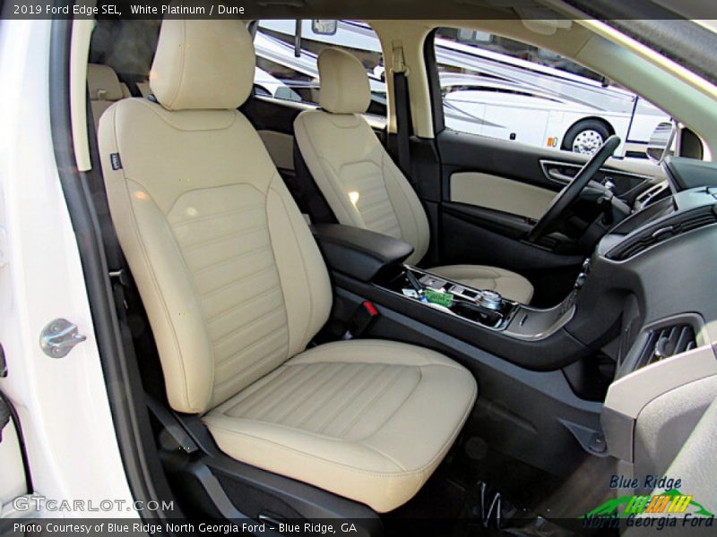 White Platinum / Dune 2019 Ford Edge SEL