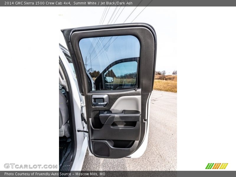 Summit White / Jet Black/Dark Ash 2014 GMC Sierra 1500 Crew Cab 4x4