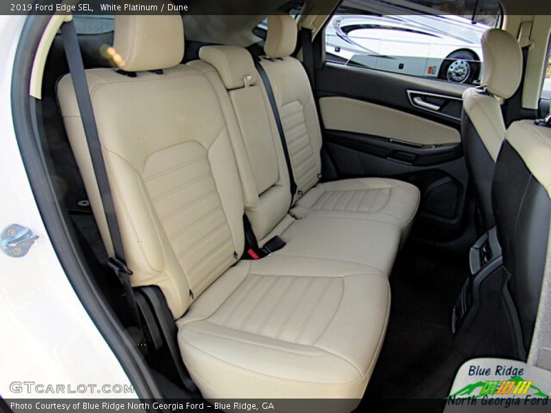 White Platinum / Dune 2019 Ford Edge SEL