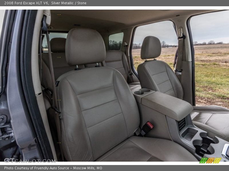 Silver Metallic / Stone 2008 Ford Escape XLT V6