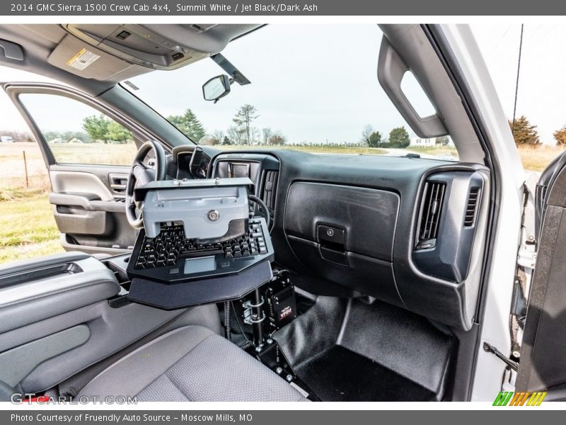 Summit White / Jet Black/Dark Ash 2014 GMC Sierra 1500 Crew Cab 4x4