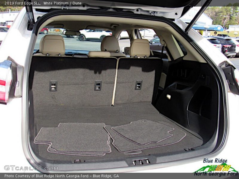 White Platinum / Dune 2019 Ford Edge SEL