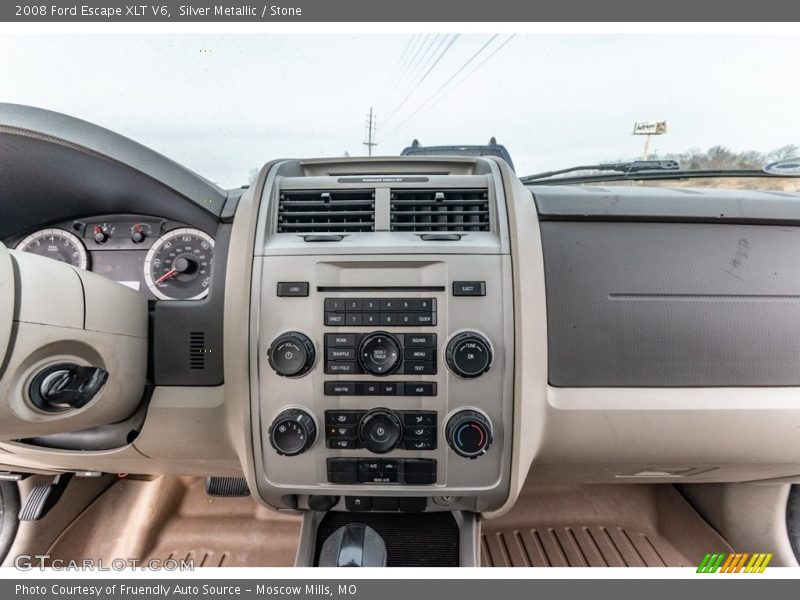 Silver Metallic / Stone 2008 Ford Escape XLT V6
