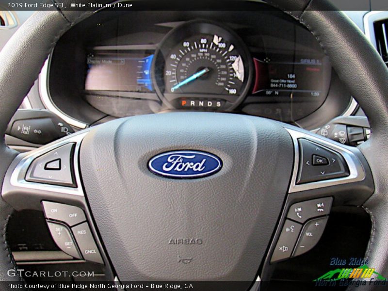 White Platinum / Dune 2019 Ford Edge SEL