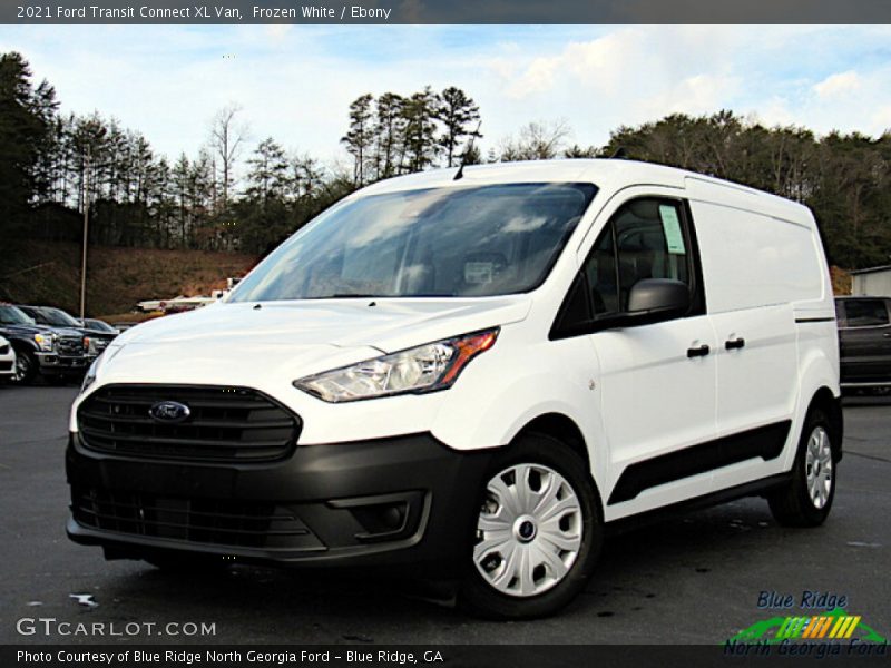 Frozen White / Ebony 2021 Ford Transit Connect XL Van
