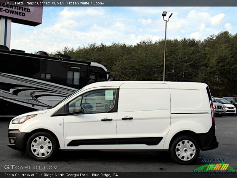 Frozen White / Ebony 2021 Ford Transit Connect XL Van