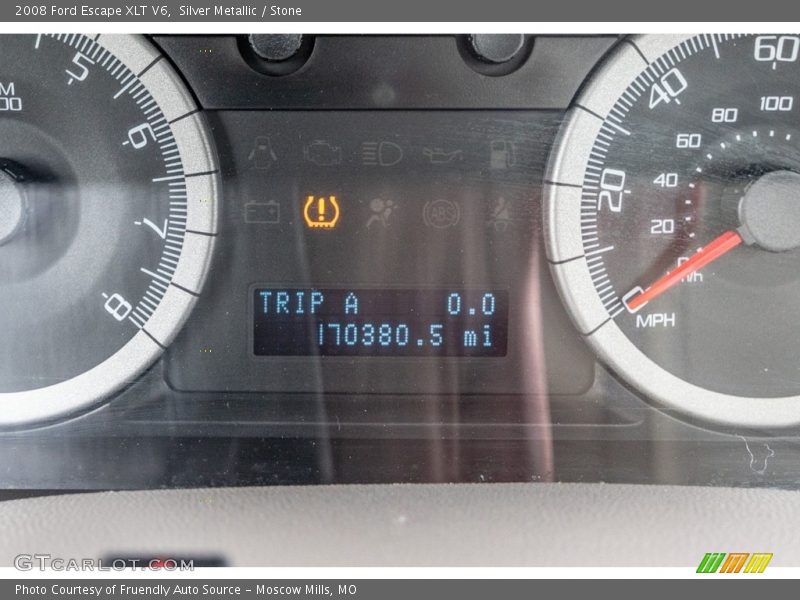 Silver Metallic / Stone 2008 Ford Escape XLT V6