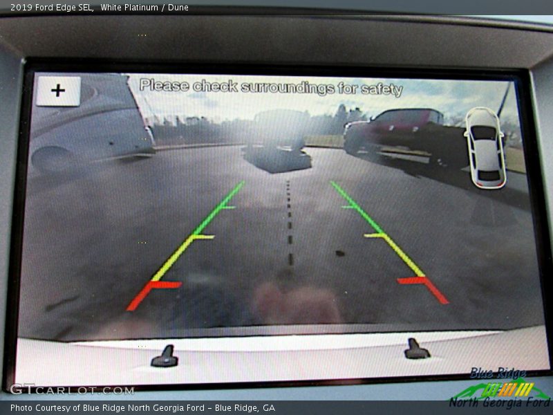 White Platinum / Dune 2019 Ford Edge SEL