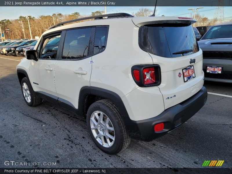 Alpine White / Black/Ski Gray 2021 Jeep Renegade Latitude 4x4