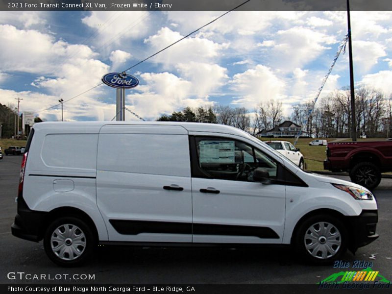 Frozen White / Ebony 2021 Ford Transit Connect XL Van