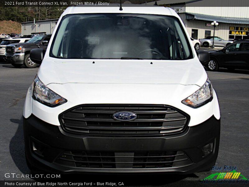 Frozen White / Ebony 2021 Ford Transit Connect XL Van