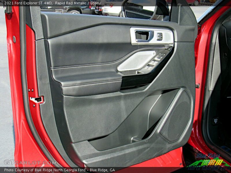 Rapid Red Metallic / Ebony 2021 Ford Explorer ST 4WD