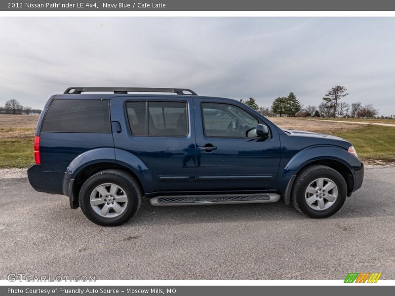 Navy Blue / Cafe Latte 2012 Nissan Pathfinder LE 4x4