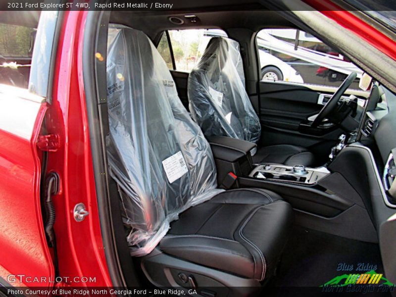 Rapid Red Metallic / Ebony 2021 Ford Explorer ST 4WD