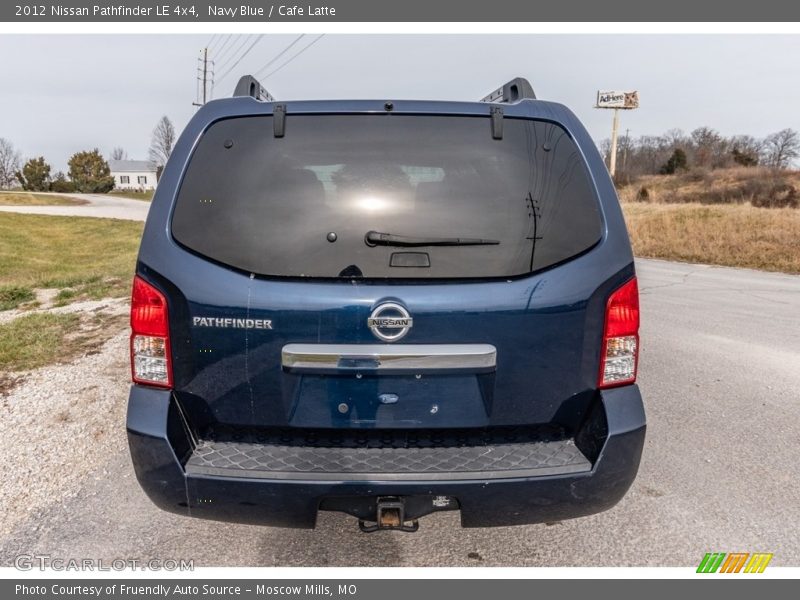 Navy Blue / Cafe Latte 2012 Nissan Pathfinder LE 4x4