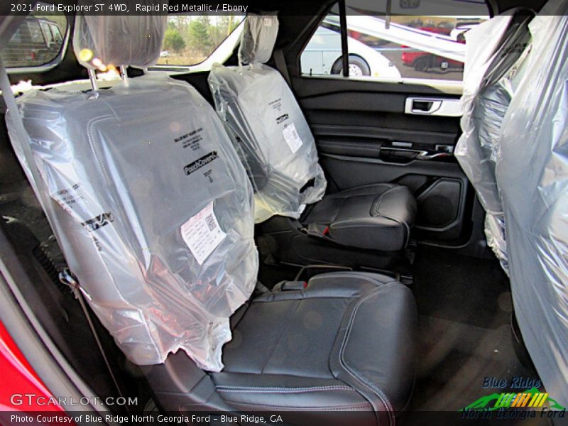 Rapid Red Metallic / Ebony 2021 Ford Explorer ST 4WD