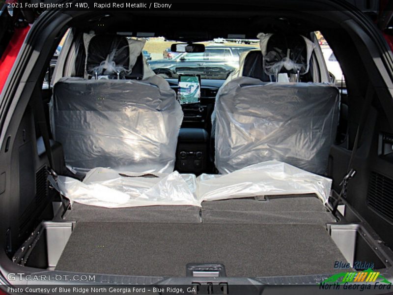 Rapid Red Metallic / Ebony 2021 Ford Explorer ST 4WD