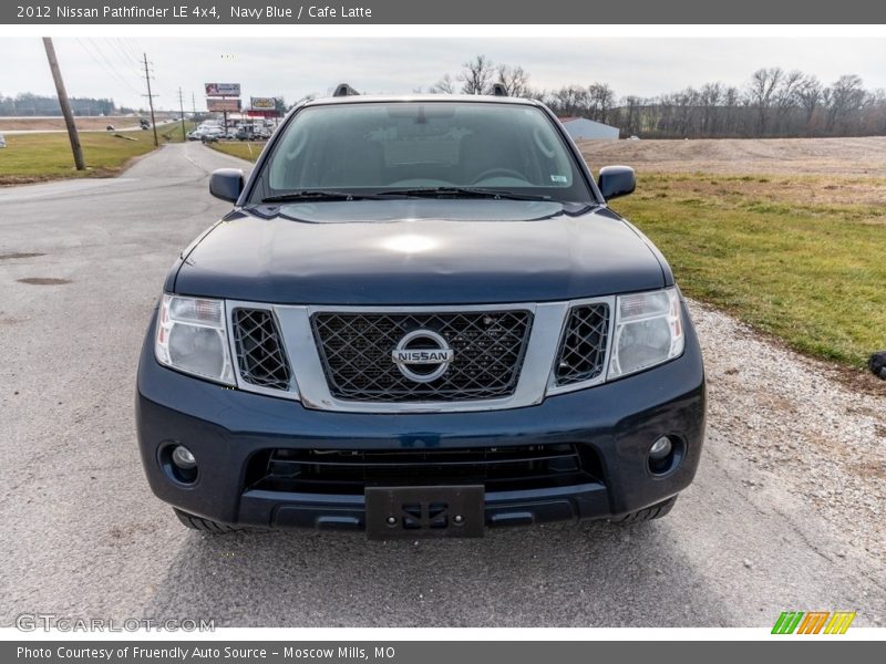 Navy Blue / Cafe Latte 2012 Nissan Pathfinder LE 4x4