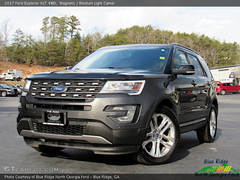 Magnetic / Medium Light Camel 2017 Ford Explorer XLT 4WD