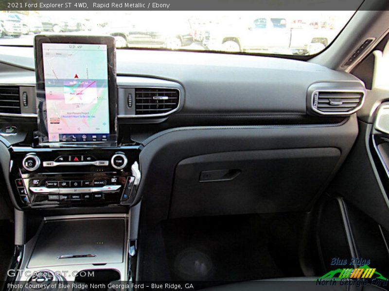 Rapid Red Metallic / Ebony 2021 Ford Explorer ST 4WD