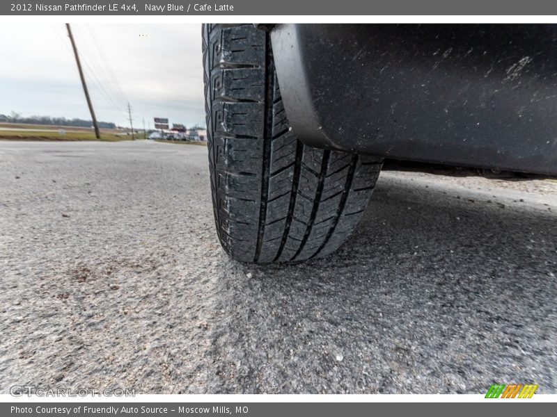 Navy Blue / Cafe Latte 2012 Nissan Pathfinder LE 4x4