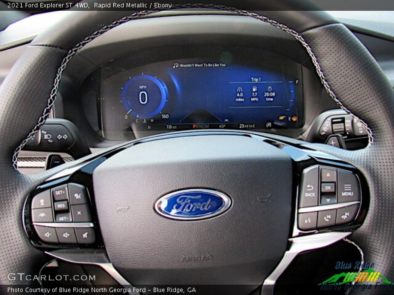 Rapid Red Metallic / Ebony 2021 Ford Explorer ST 4WD