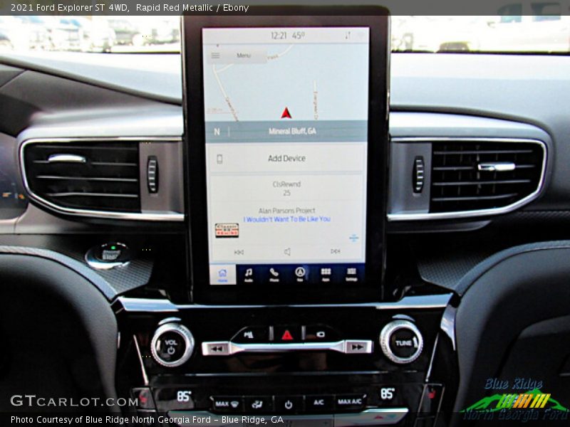 Rapid Red Metallic / Ebony 2021 Ford Explorer ST 4WD