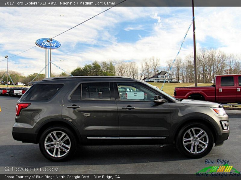 Magnetic / Medium Light Camel 2017 Ford Explorer XLT 4WD